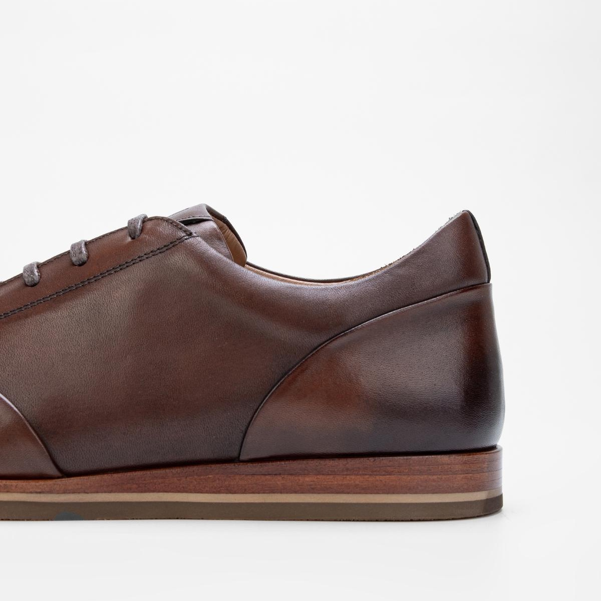 Valmenti Erkek Taba Hakiki Deri Casual Ayakkabı