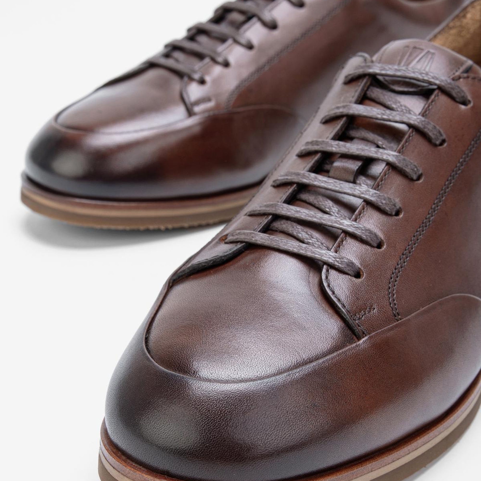 Valmenti Erkek Taba Hakiki Deri Casual Ayakkabı