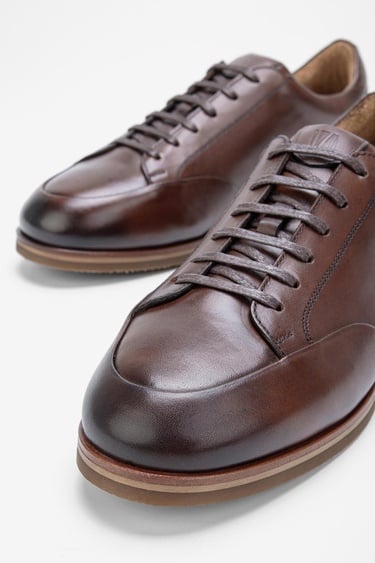  Valmenti Erkek Taba Hakiki Deri Casual Ayakkabı