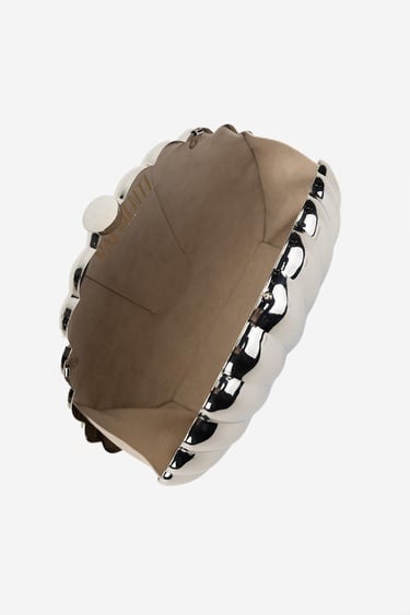  Valmenti Kadın Vegan Gri Abiye Çanta