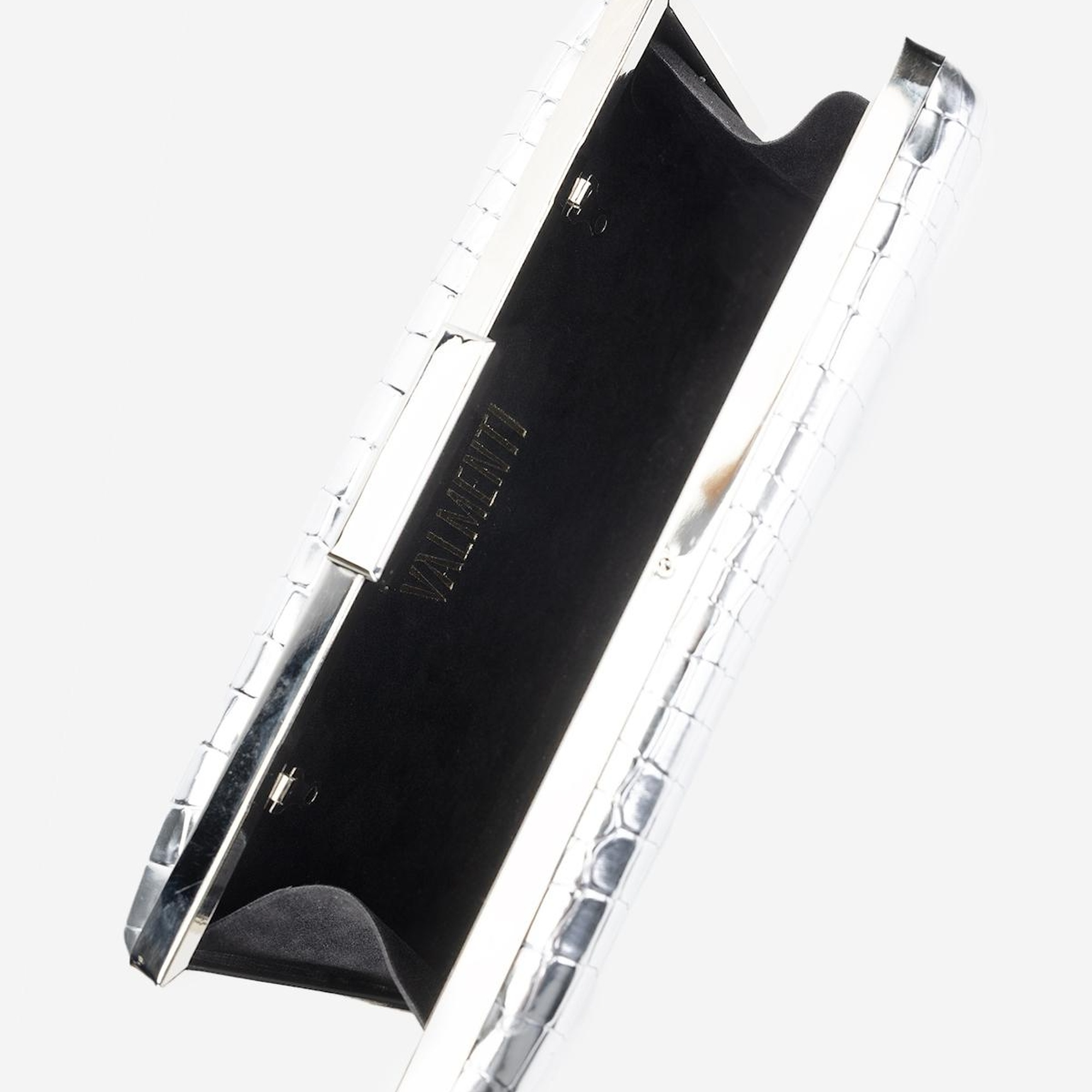 Valmenti Kadın Vegan Gri Abiye Çanta