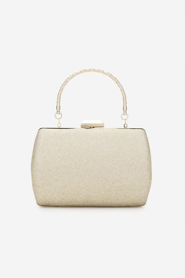  Valmenti Kadın Vegan Sarı Abiye Çanta