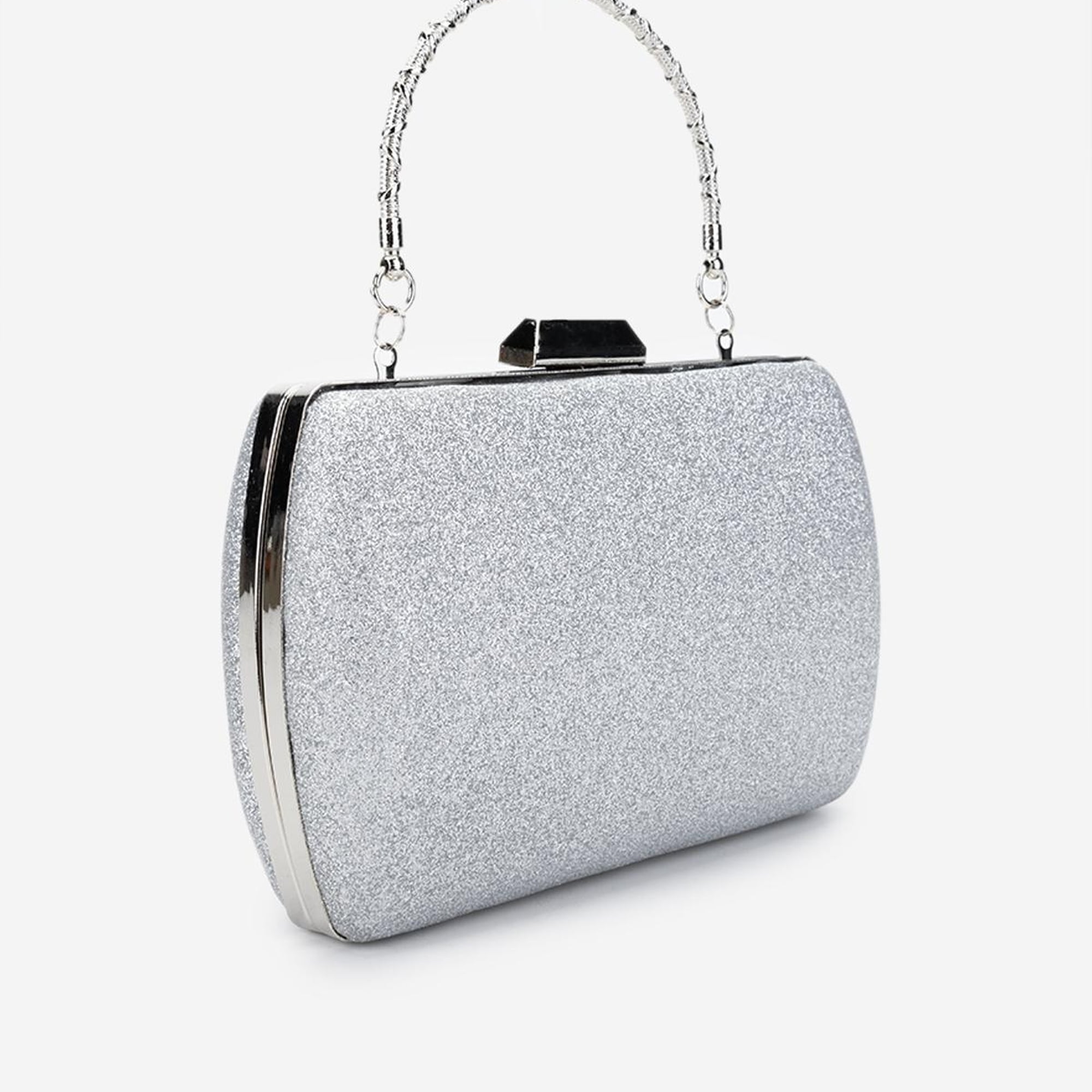 Valmenti Kadın Vegan Gri Abiye Çanta