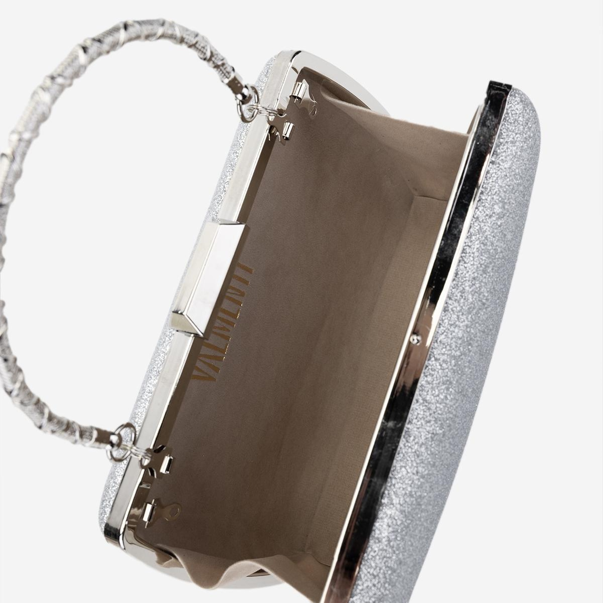 Valmenti Kadın Vegan Gri Abiye Çanta