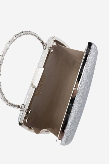  Valmenti Kadın Vegan Gri Abiye Çanta