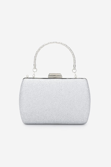  Valmenti Kadın Vegan Gri Abiye Çanta