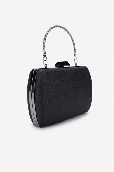  Valmenti Kadın Vegan Siyah Abiye Çanta