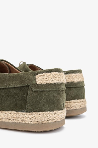  Valmenti Marita Erkek Yeşil Süet Hakiki Deri Casual Ayakkabı