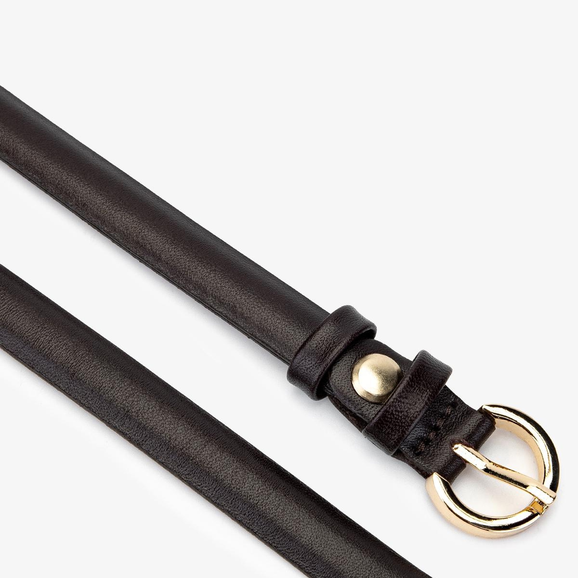 Valmenti Kadın Hakiki Deri Kahverengi Kemer