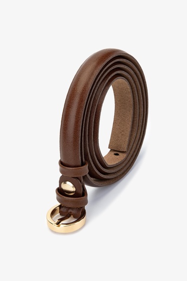  Valmenti Kadın Hakiki Deri Taba Deri Kemer