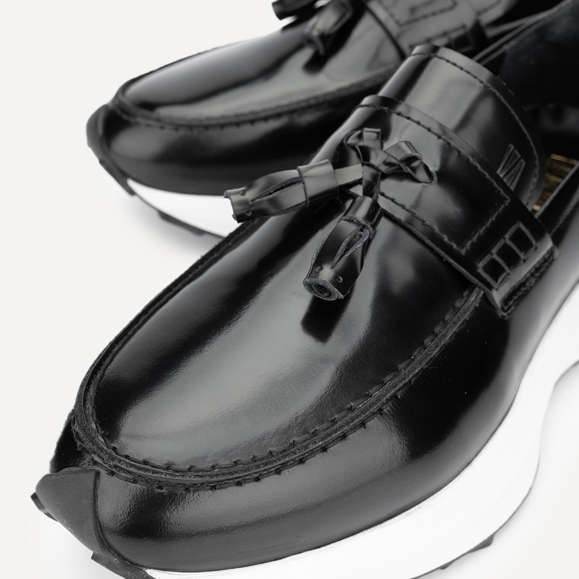 Valmenti Romano Erkek Siyah Açma Hakiki Deri Casual Ayakkabı