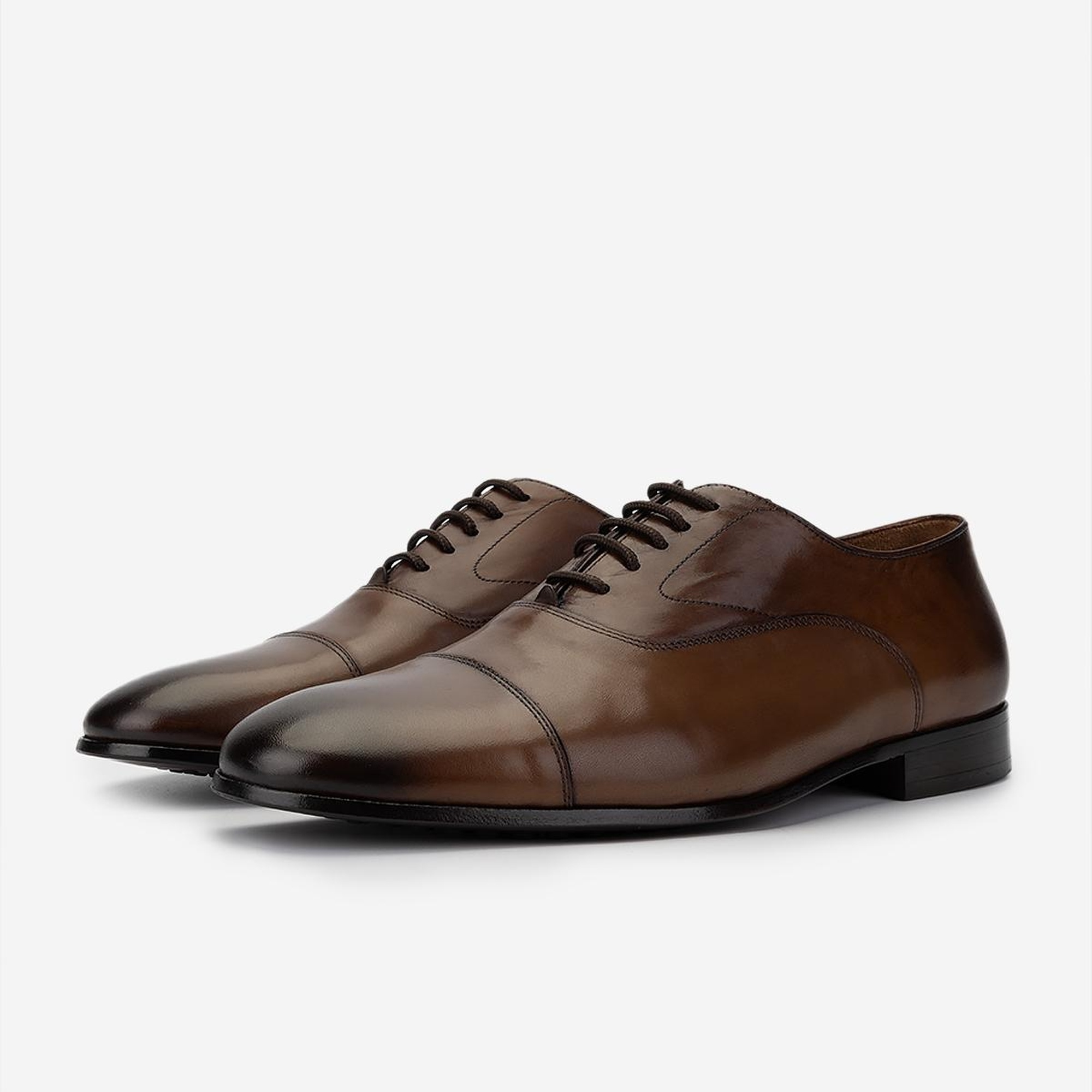 Valmenti Erkek Hakiki Deri Taba Klasik Ayakkabı