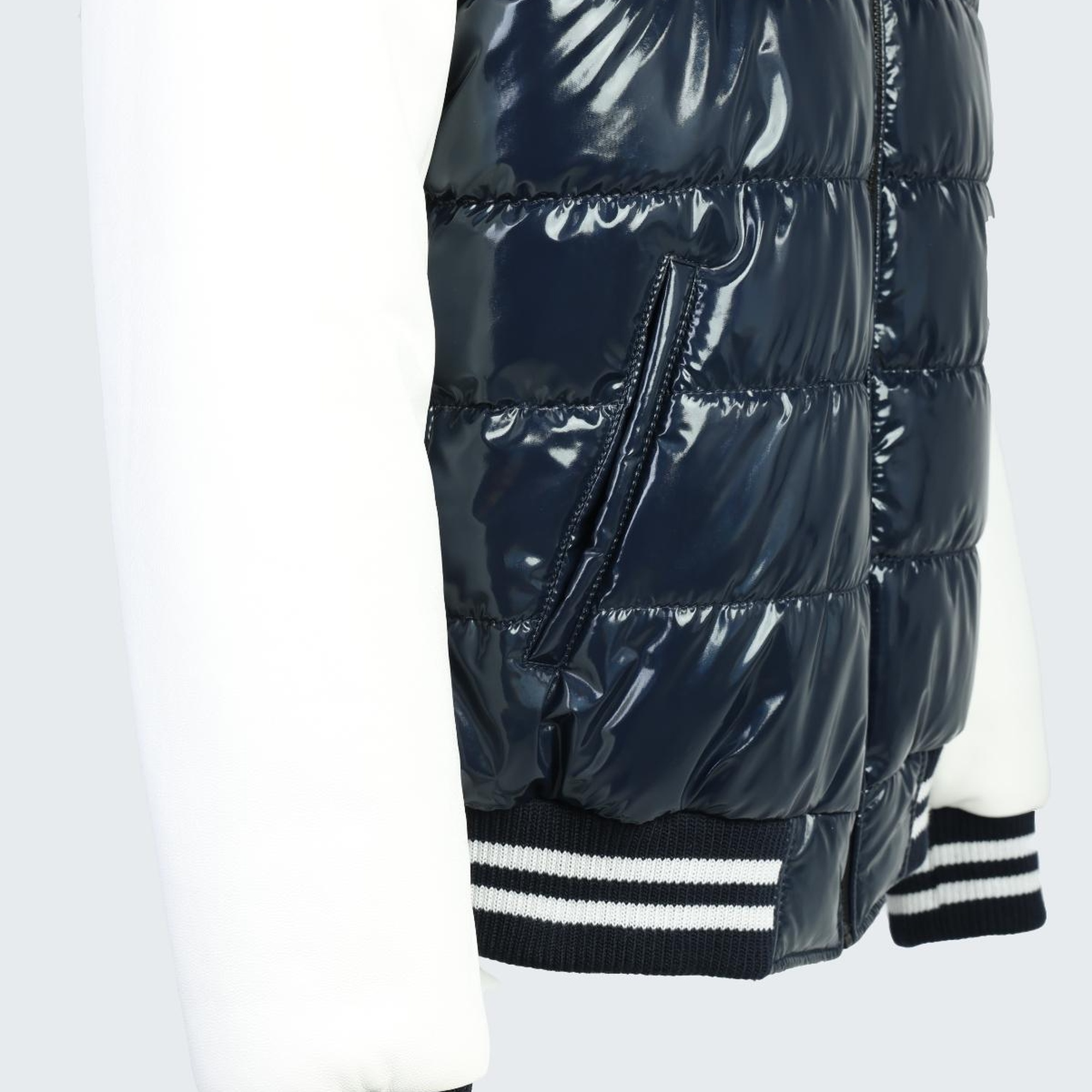 Valmenti Erkek LACI ICON Deri & Tekstil Deri Mont