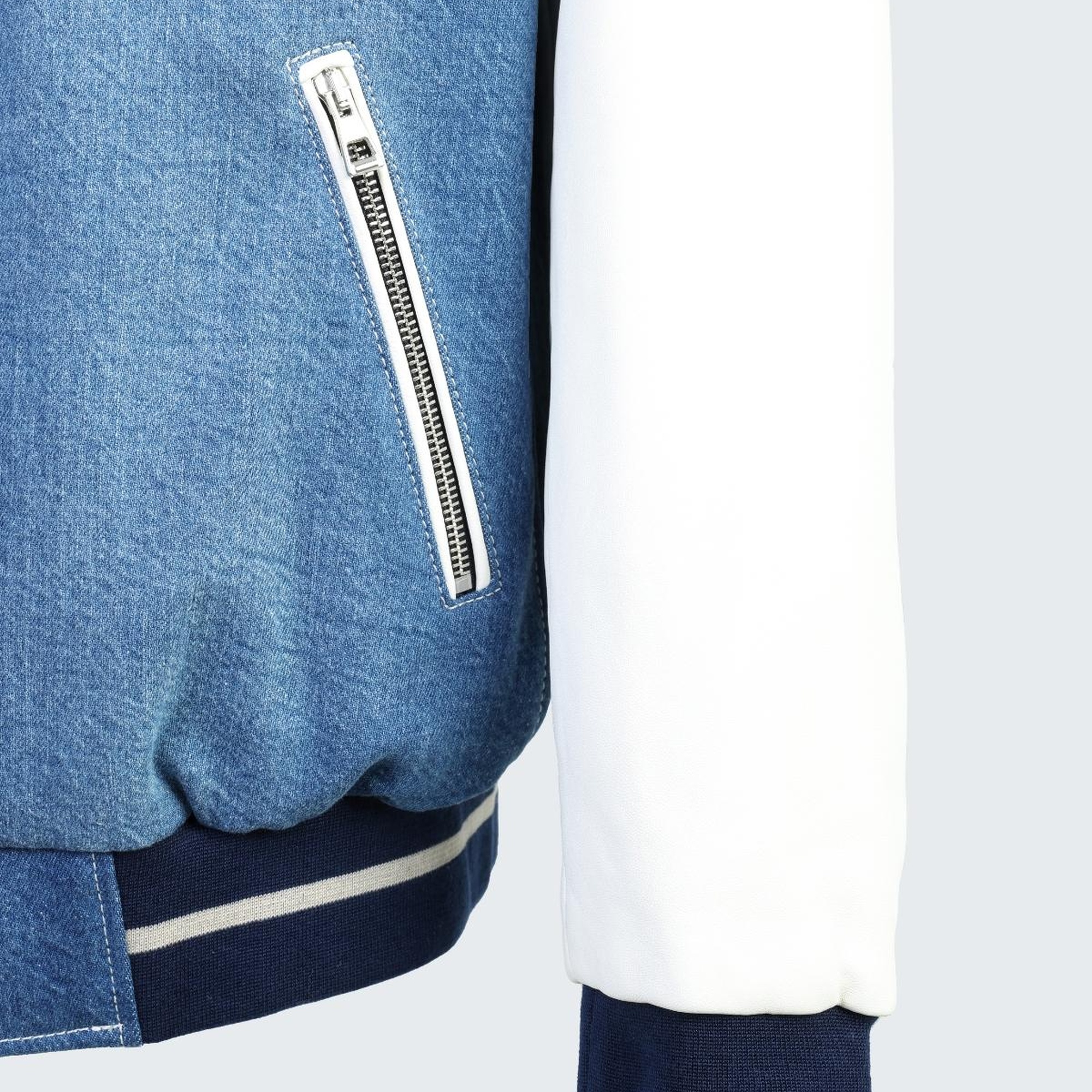 Valmenti Erkek Mavi kot/byz dr Deri & Tekstil Ceket