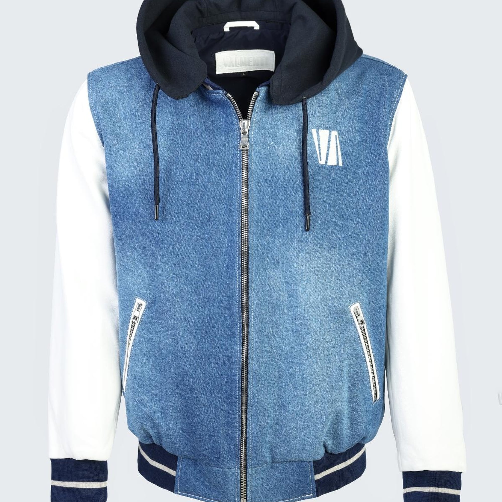 Valmenti Erkek Mavi kot/byz dr Deri & Tekstil Ceket