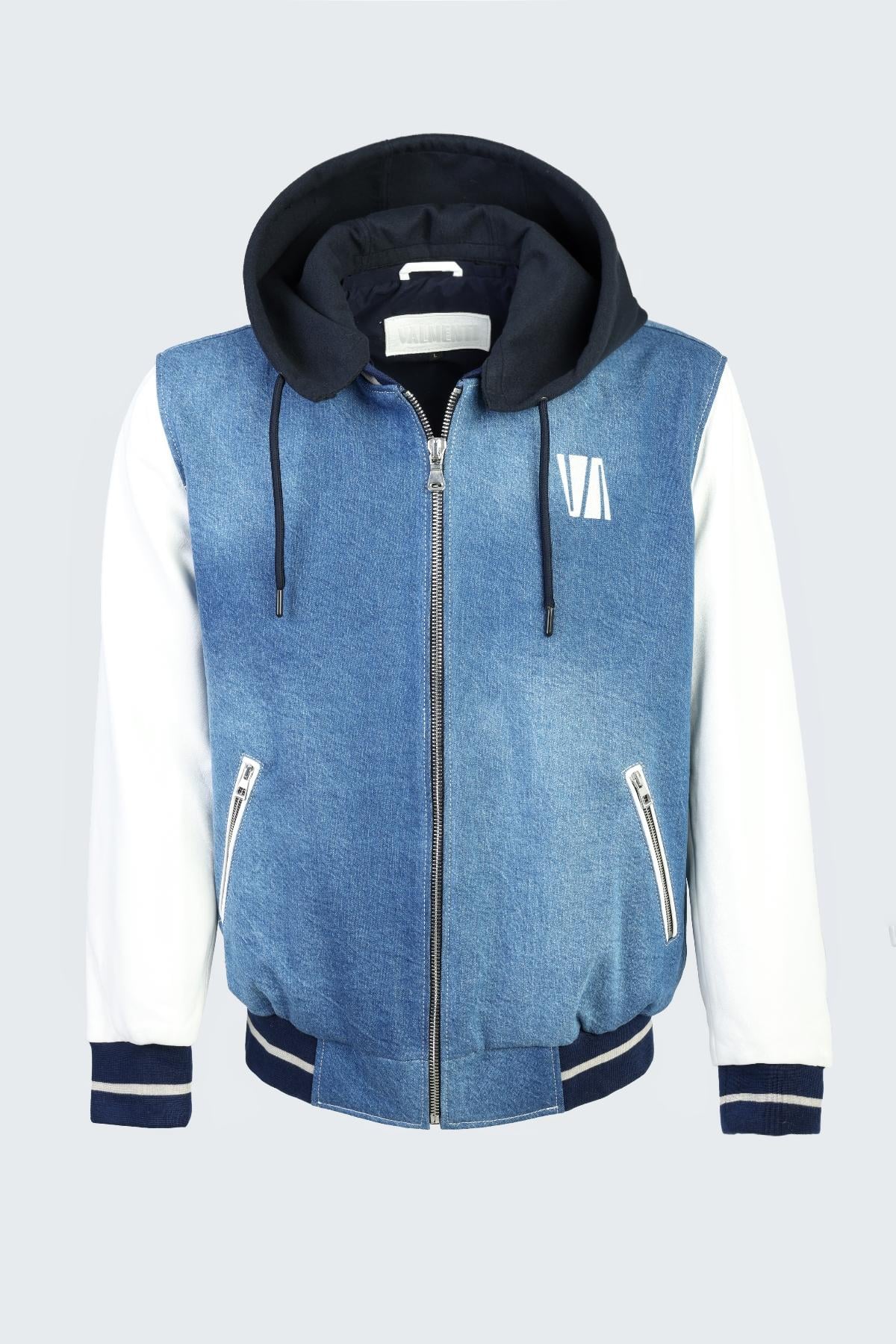  Valmenti Erkek Mavi kot/byz dr Deri & Tekstil Ceket