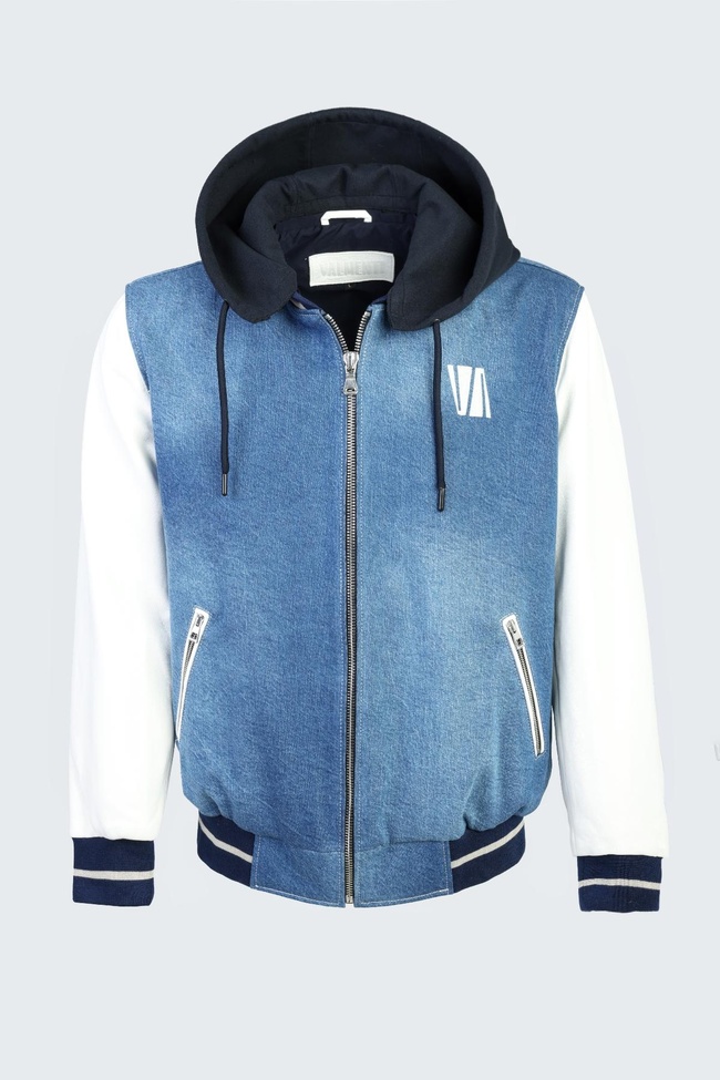  Valmenti Erkek Mavi kot/byz dr Deri & Tekstil Ceket