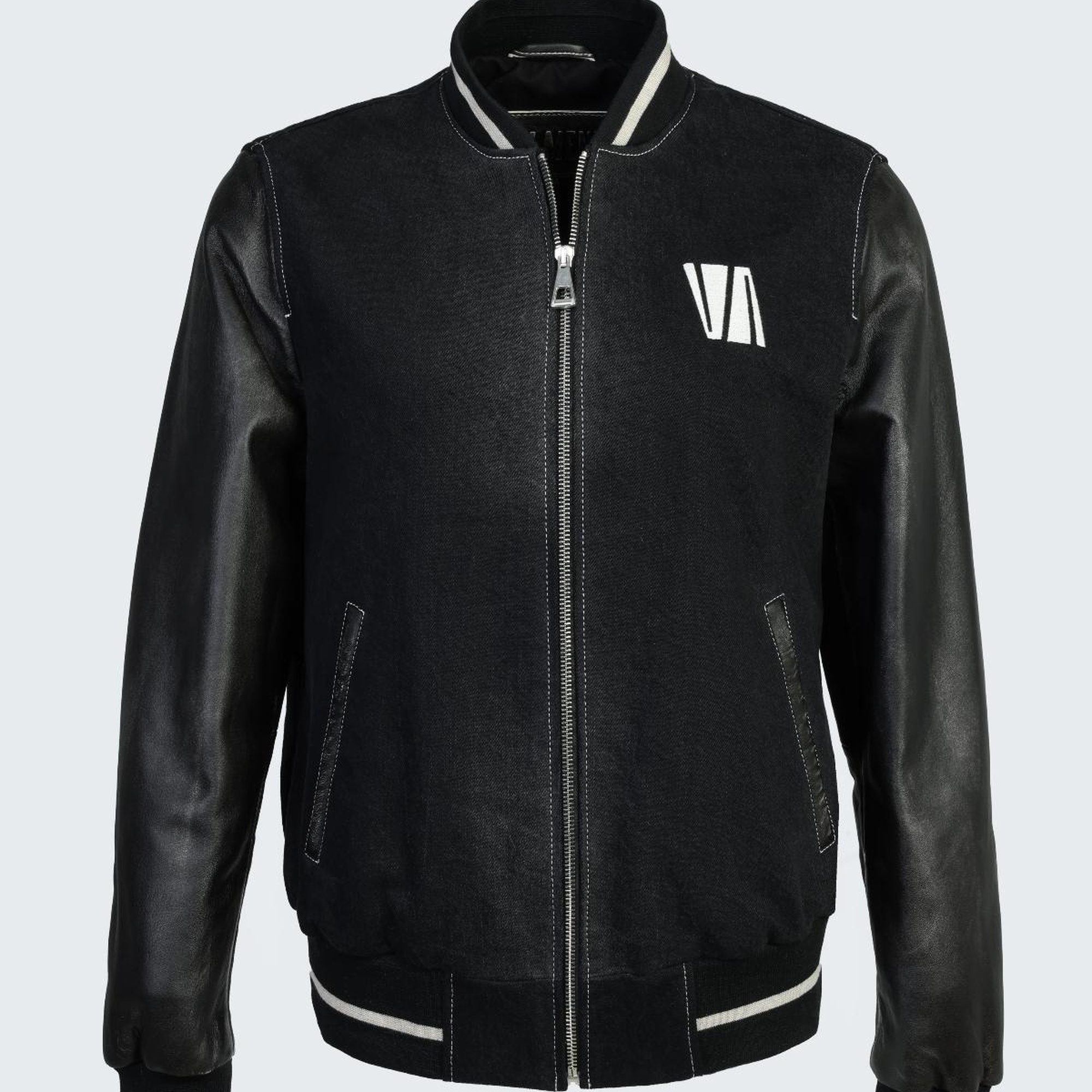 Valmenti Kadın Siyah kot/siyah dr Deri & Tekstil Ceket