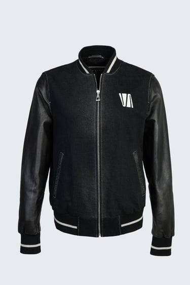  Valmenti Kadın Siyah kot/siyah dr Deri & Tekstil Ceket