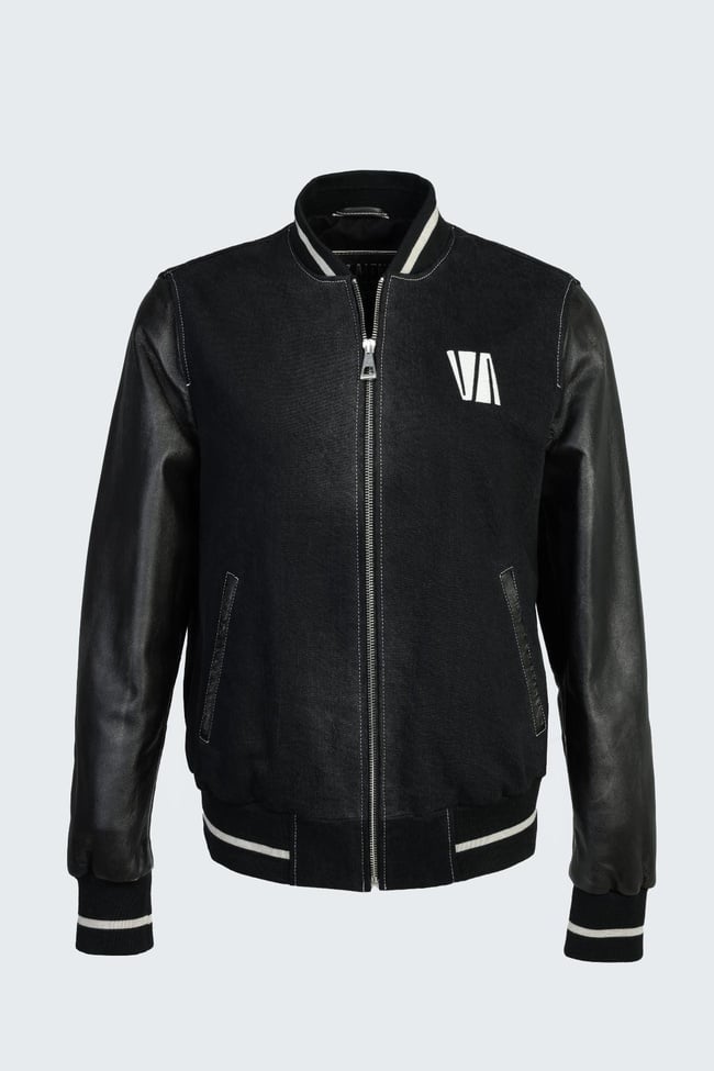  Valmenti Kadın Siyah kot/siyah dr Deri & Tekstil Ceket