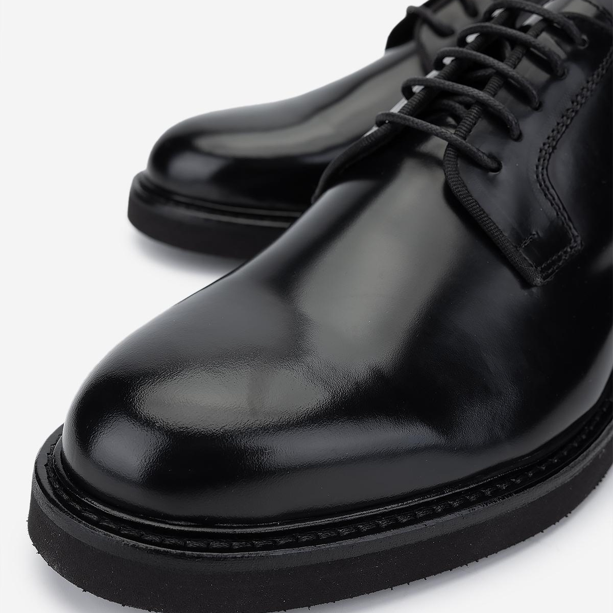 Valmenti Erkek Hakiki Deri Siyah Klasik Ayakkabı