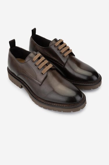  Valmenti Erkek Hakiki Deri Casual Ayakkabı