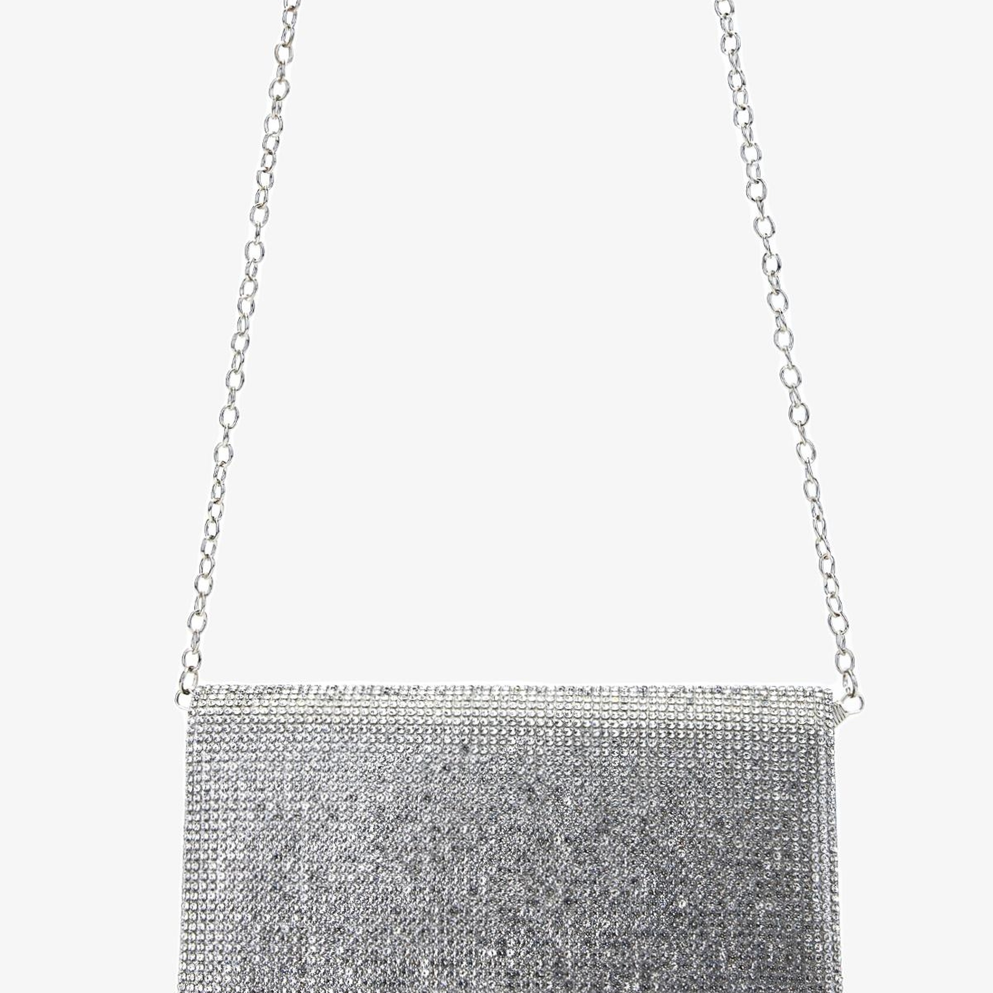 Valmenti Kadın Vegan Gri Abiye Çanta