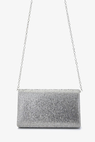  Valmenti Kadın Vegan Gri Abiye Çanta