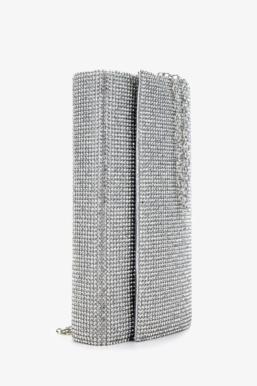  Valmenti Kadın Vegan Gri Abiye Çanta