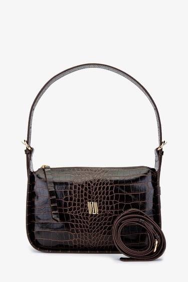  Valmenti Kadın Vegan Kahverengi Omuz Çanta