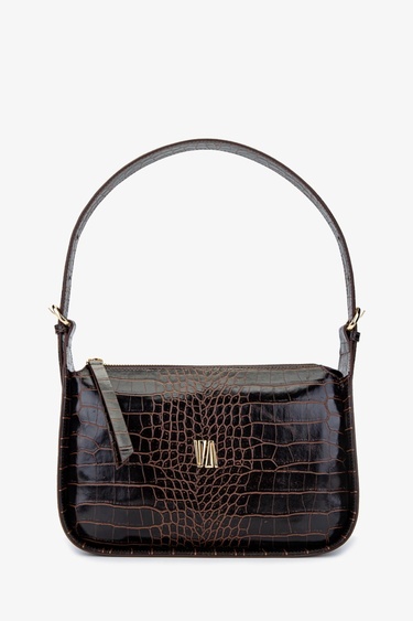  Valmenti Kadın Vegan Kahverengi Omuz Çanta