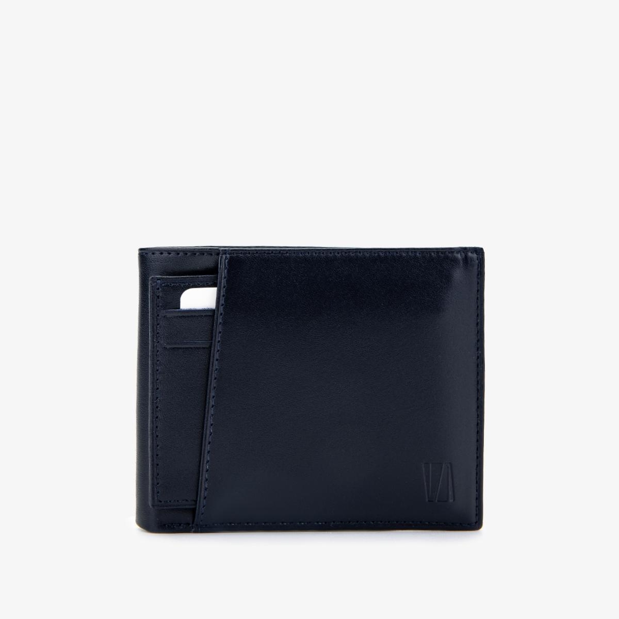 Valmenti Erkek Hakiki Deri Lacivert Cüzdan Cuzdan