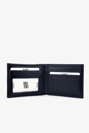  Valmenti Erkek Hakiki Deri Lacivert Cüzdan Cuzdan