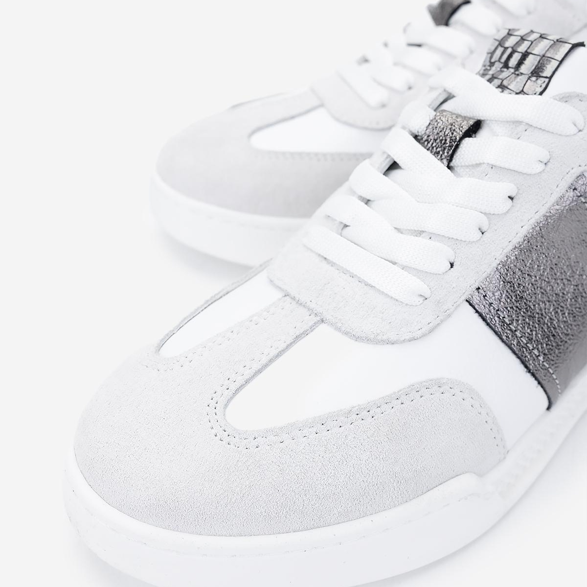 Valmenti Kadın Hakiki Deri Beyaz Sneakers & Spor Ayakkabı