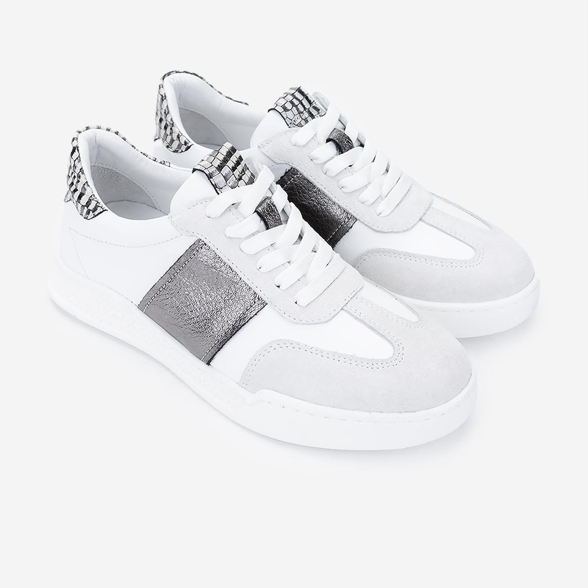 Valmenti Kadın Hakiki Deri Beyaz Sneakers & Spor Ayakkabı