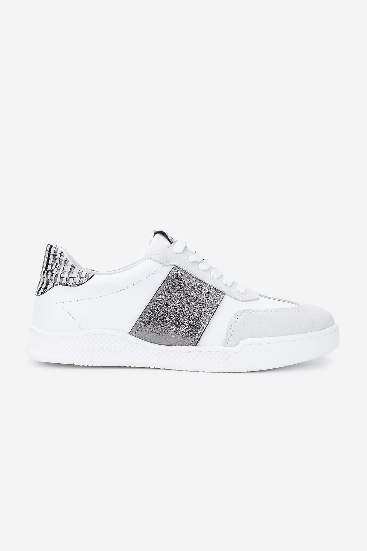  Valmenti Kadın Hakiki Deri Beyaz Sneakers & Spor Ayakkabı