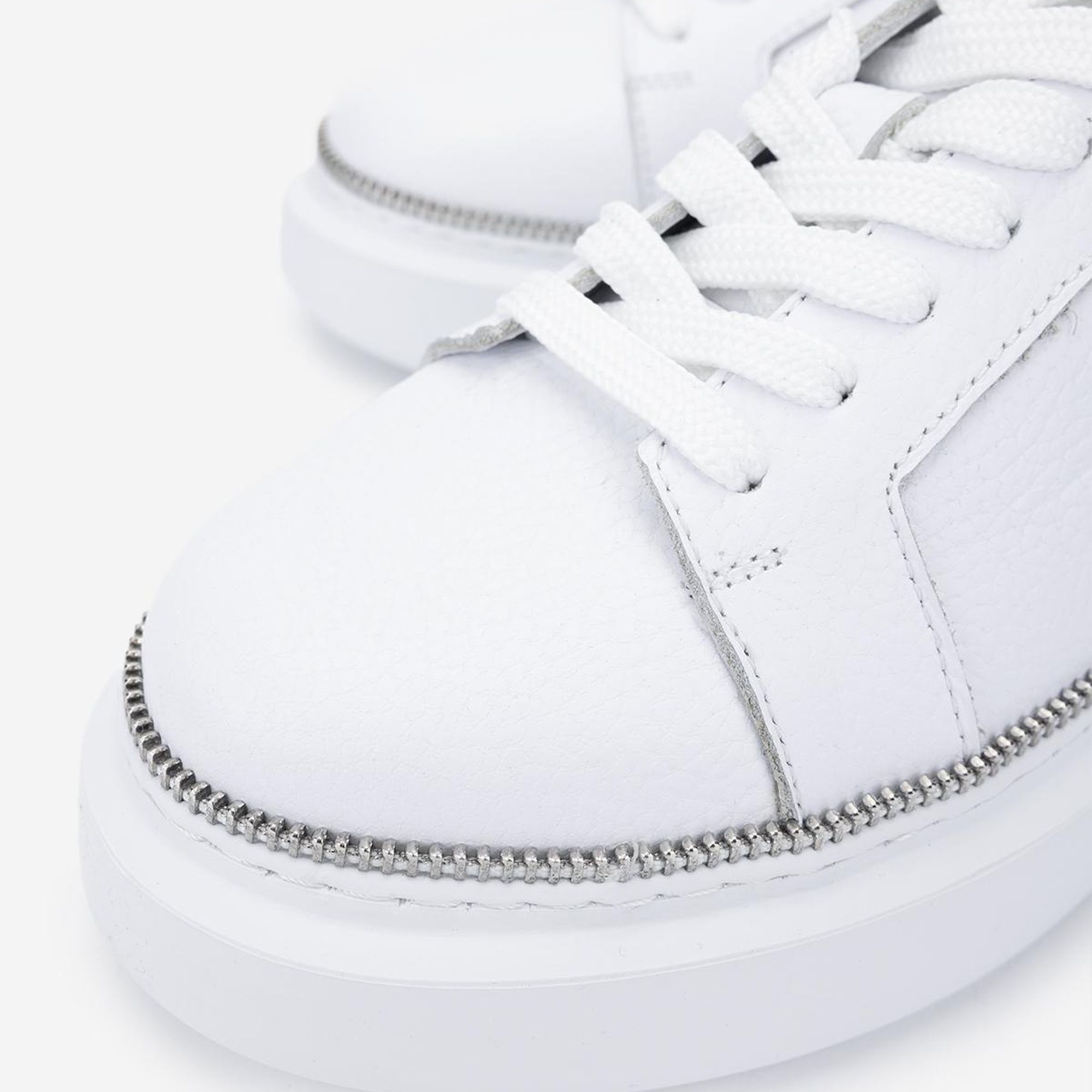 Valmenti Kadın Hakiki Deri Beyaz Sneakers & Spor Ayakkabı