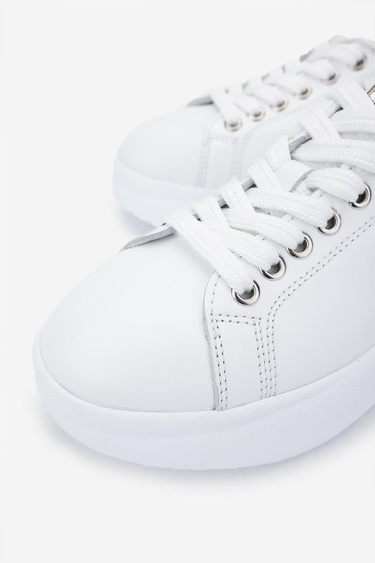  Valmenti Kadın Hakiki Deri Beyaz Sneakers & Spor Ayakkabı