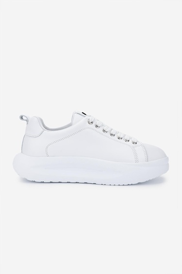  Valmenti Kadın Hakiki Deri Beyaz Sneakers & Spor Ayakkabı