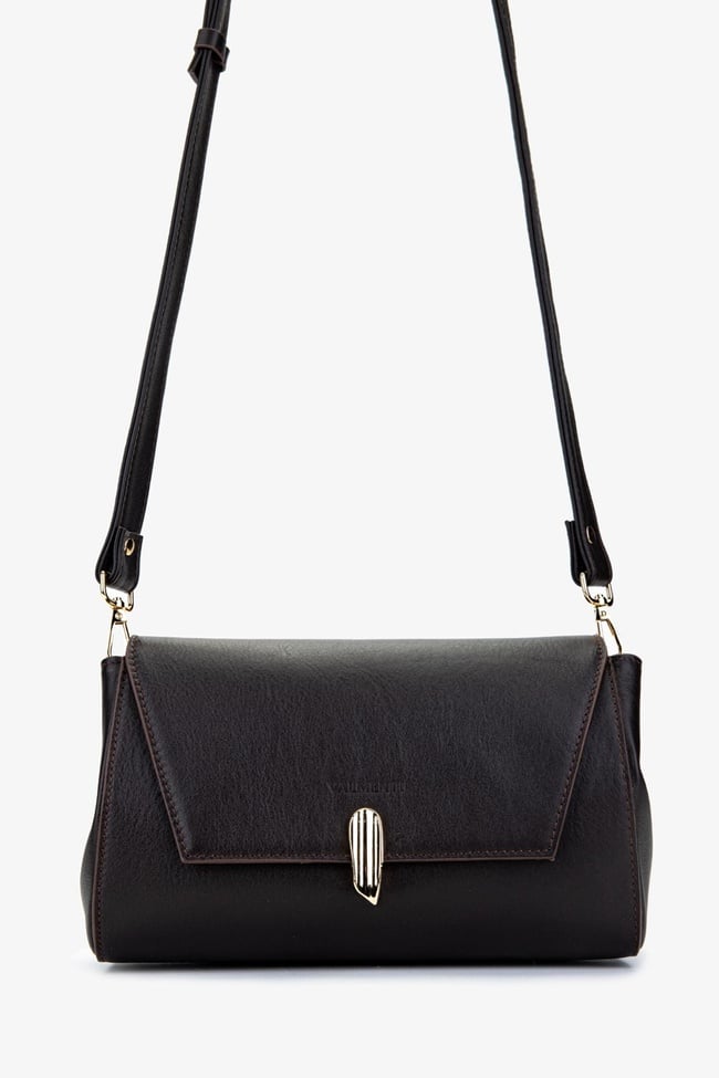  Valmenti Kadın Hakiki Deri Kahverengi Postacı Çanta