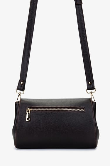  Valmenti Kadın Hakiki Deri Kahverengi Postacı Çanta