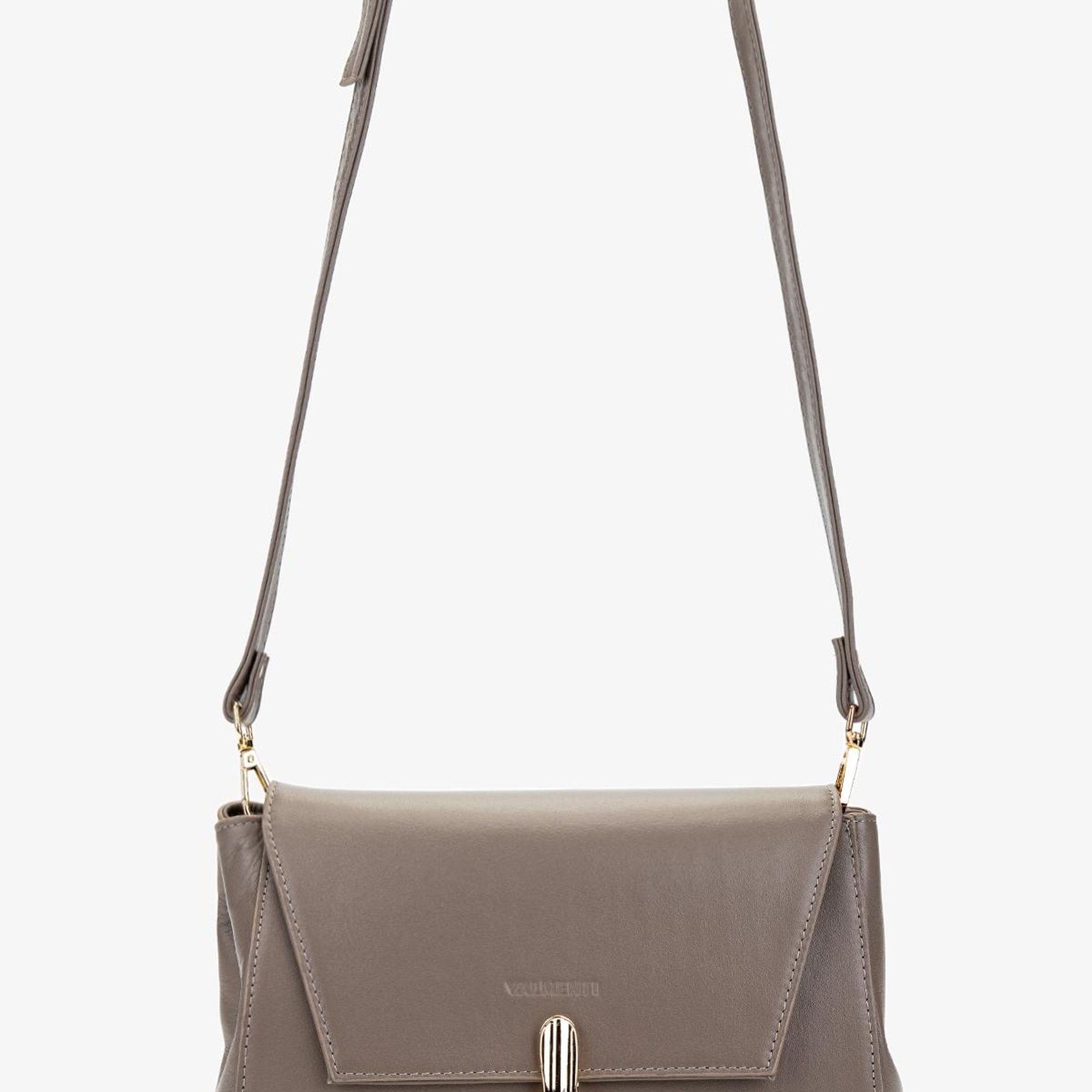 Valmenti Kadın Hakiki Deri Vizon Postacı Çanta