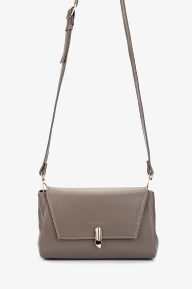  Valmenti Kadın Hakiki Deri Vizon Postacı Çanta