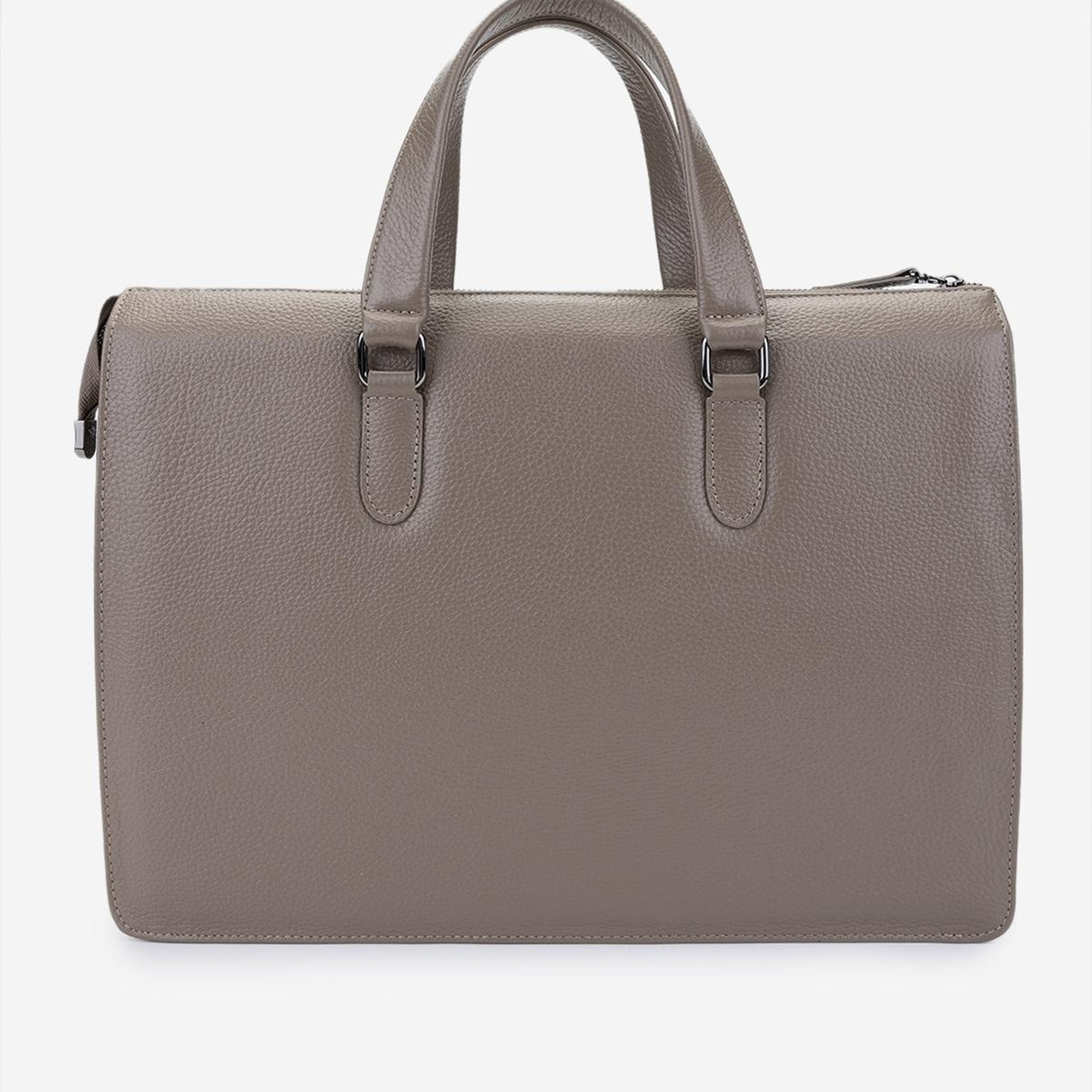 Valmenti Erkek Hakiki Deri Vizon Floter Evrak Çantası