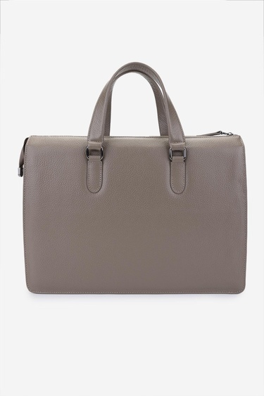  Valmenti Erkek Hakiki Deri Vizon Floter Evrak Çantası