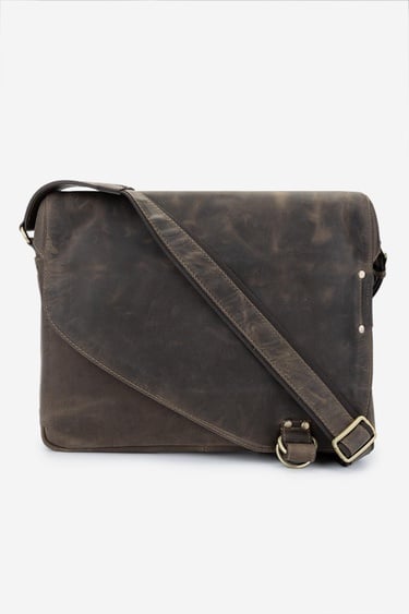  Valmenti Erkek Hakiki Deri Postacı Çanta