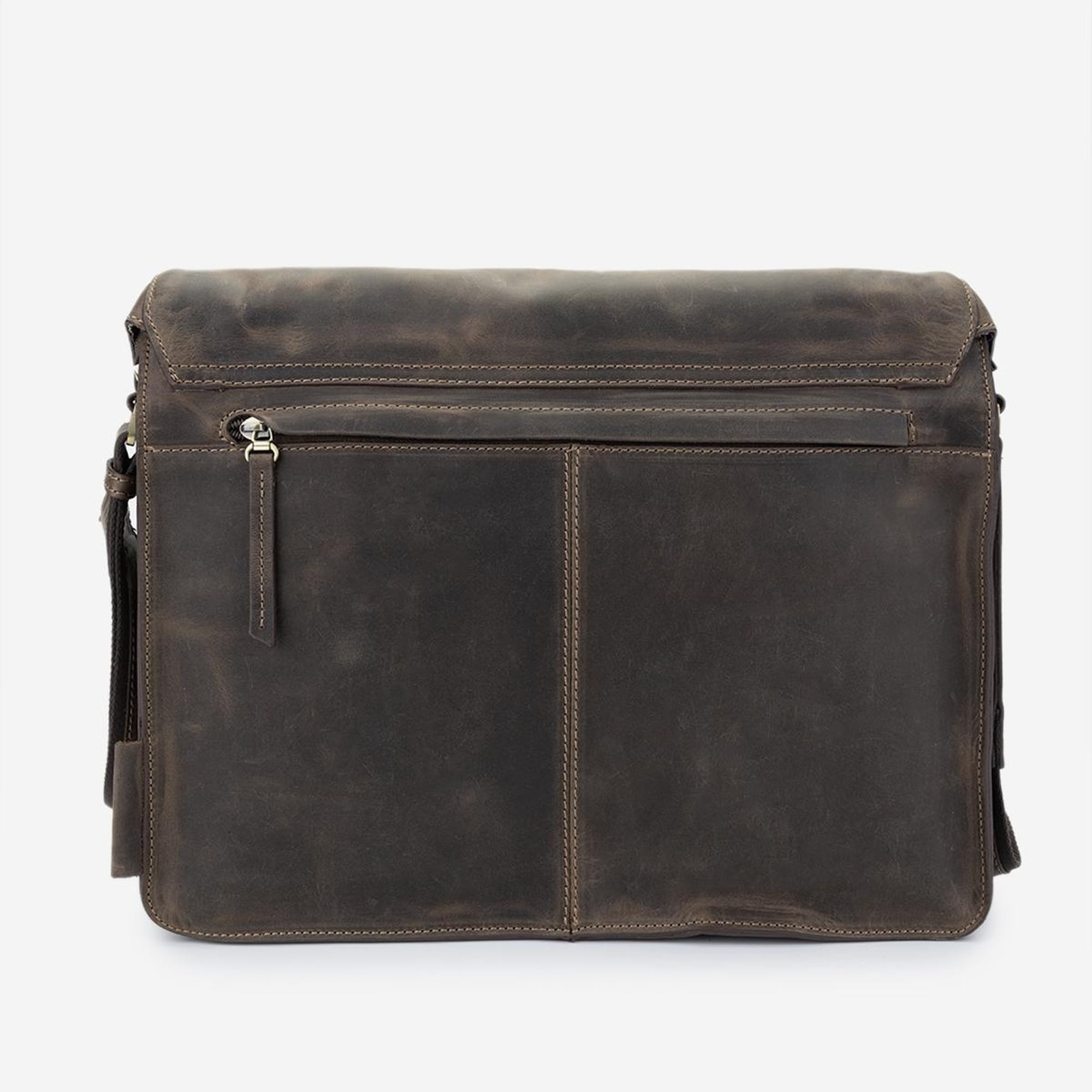 Valmenti Erkek Hakiki Deri Postacı Çanta