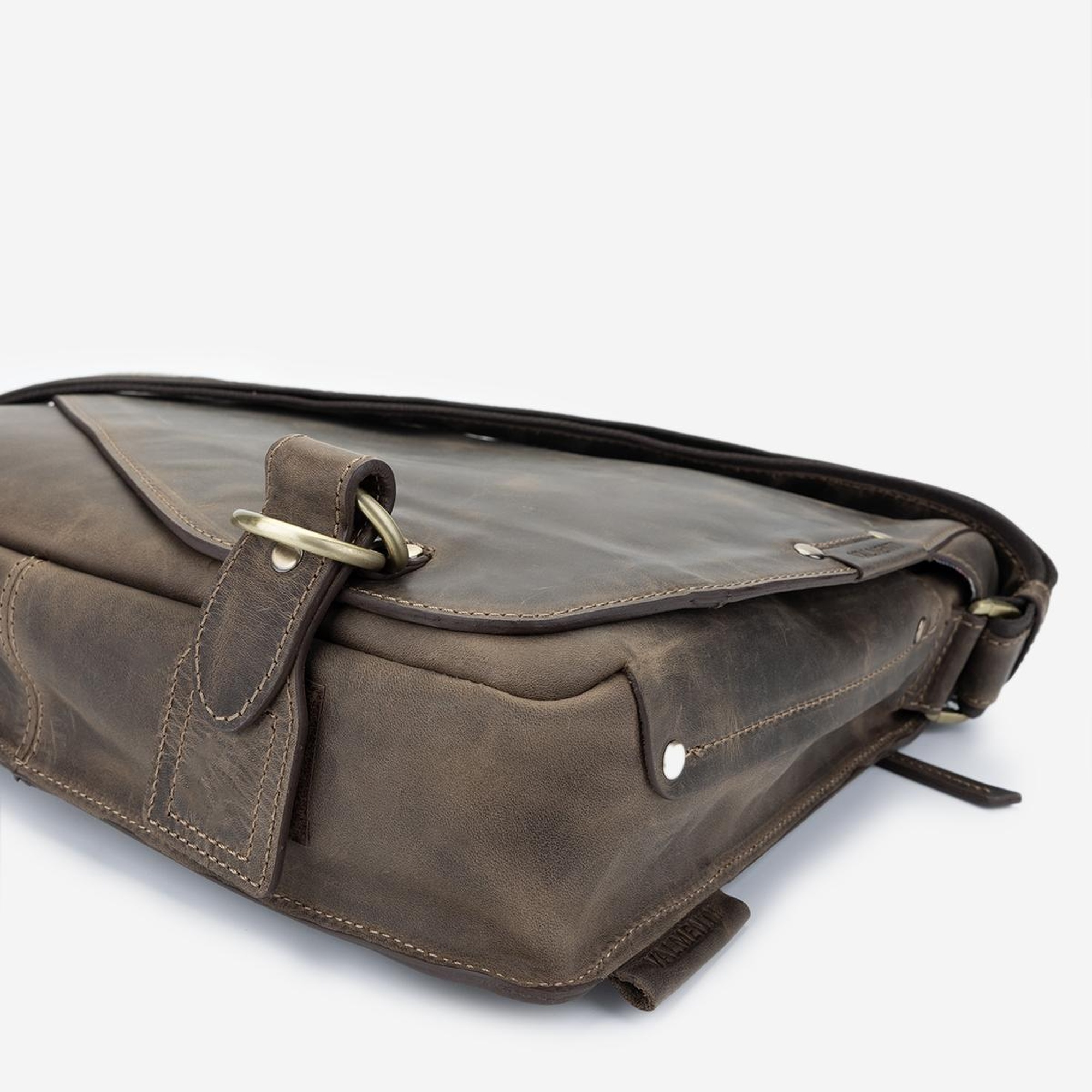 Valmenti Erkek Hakiki Deri Postacı Çanta