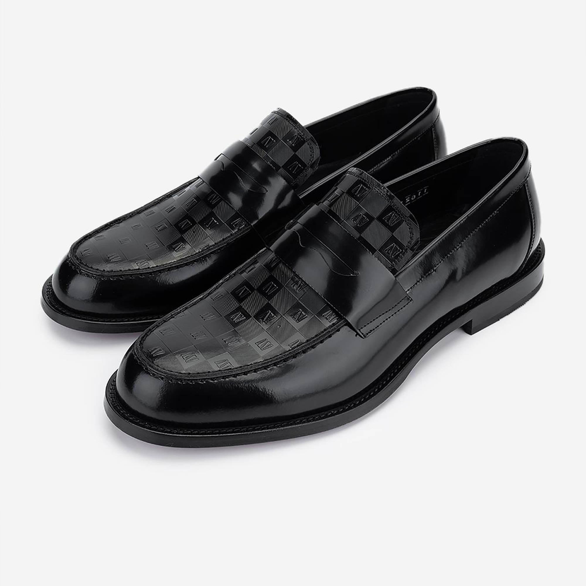 Valmenti Erkek Hakiki Deri Siyah Açma Klasik Ayakkabı