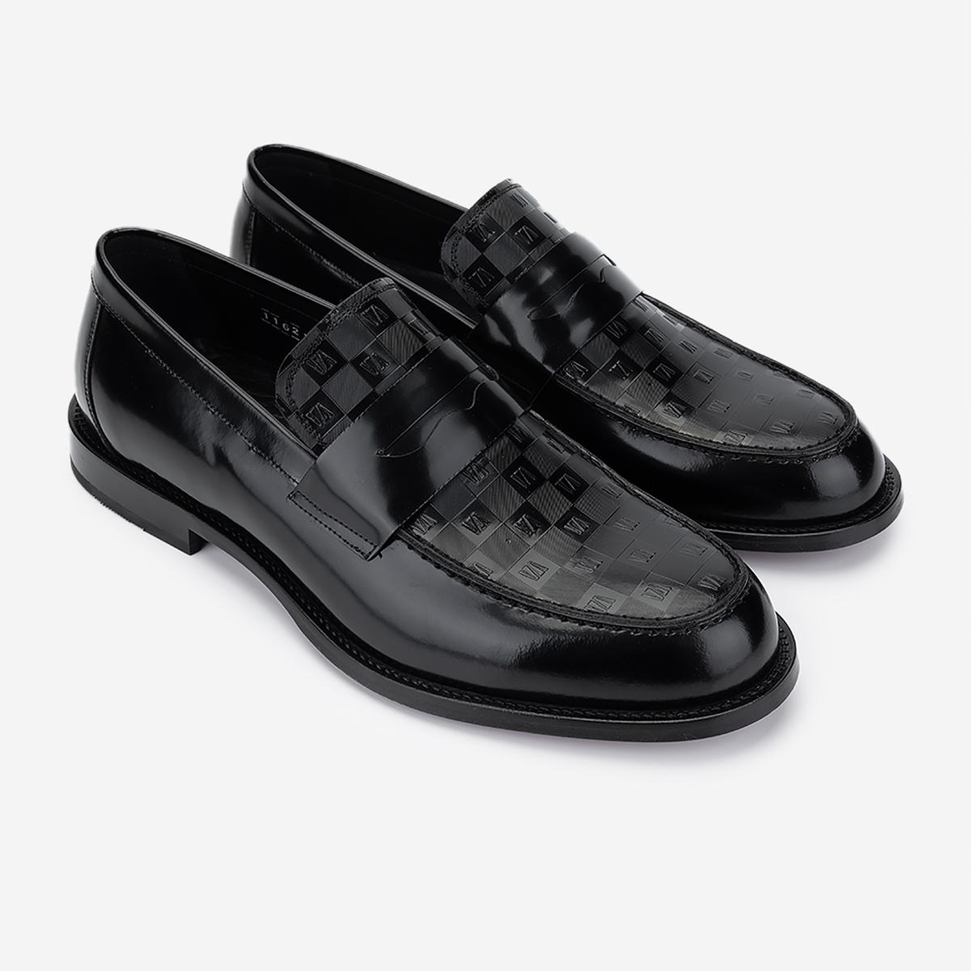 Valmenti Erkek Hakiki Deri Siyah Açma Klasik Ayakkabı